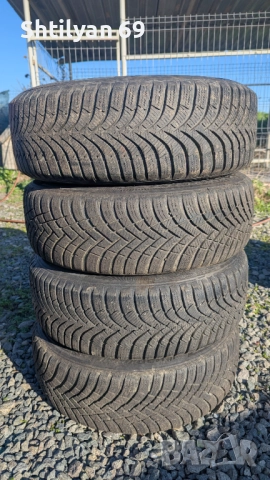 Зимни гуми Ханкок с джанти за Фолксваген Поло 2010г.
