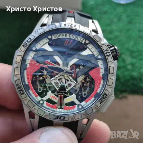 Мъжки луксозен часовник ROGER DUBUIS HORLOGER GENEVOIS POINCON DE GENEVE, снимка 1 - Мъжки - 46862572