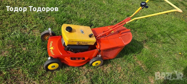Бензинова косачка за трева WOLF 40см., снимка 3 - Градинска техника - 54220120