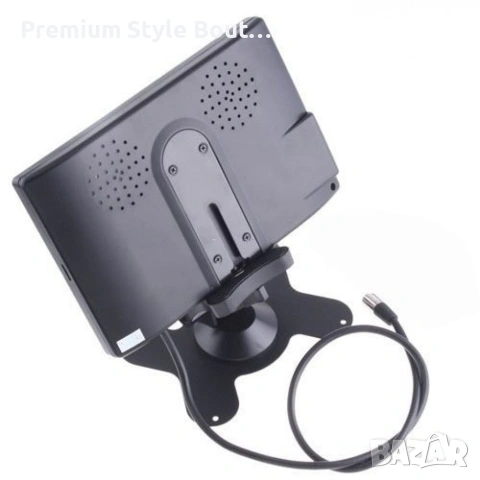 Монитор за кола с 7 инча LCD дисплей, HD 800 x 480 p и 2 AV изхода PK LCD2, снимка 8 - Друга електроника - 53970176