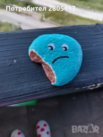 Ръчно рисувани камъни, снимка 5 - Декорация за дома - 50241445