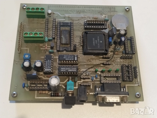 Платка процесорна развойна kit Motorola MC68HCT11, снимка 2 - Друга електроника - 52396259