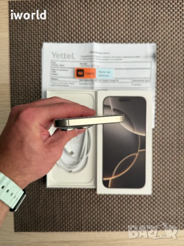 НОВ❗️36М ГАРАНЦИЯ❗️iPhone 16 Pro Max❗️ Лизинг от 84лв/мес Natural Titanium 256GB❗️ , снимка 8 - Apple iPhone - 50985719
