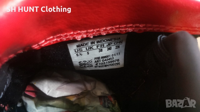 Adidas PREDATOR Kids Football Boots Leather Размер EUR 38 / UK 5 бутонки естествена кожа 343-14-S, снимка 18 - Футбол - 52639638