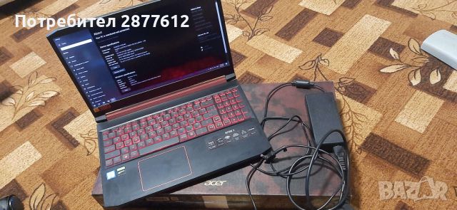 gaming лаптоп Acer nitro 5, снимка 1 - Лаптопи за игри - 45195824