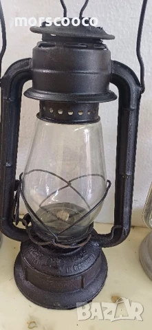 Стари немски газени фенери , снимка 4 - Антикварни и старинни предмети - 50802687