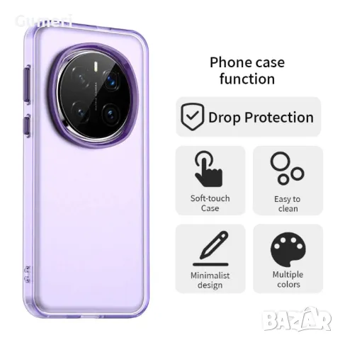 Honor Magic7 Pro 5G Противоударен Хибриден Гръб - Мат, снимка 9 - Калъфи, кейсове - 49750095