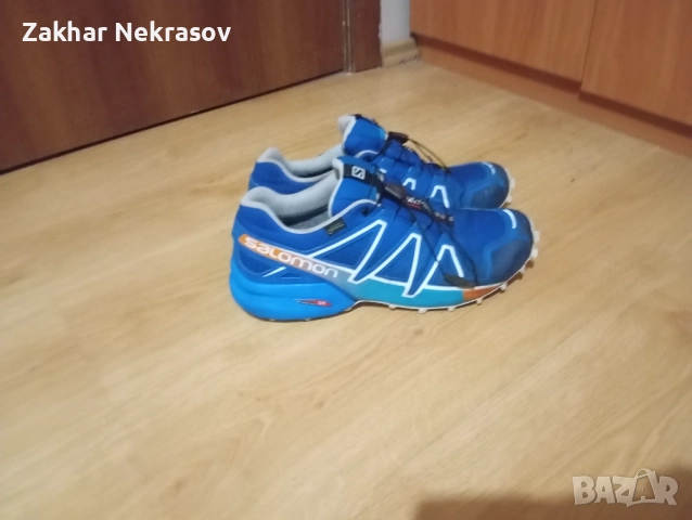 Salomon Speedcross 4 GTX (Gore-Tex) Размер: EU: 44⅔ US: 10.5 UK: 10 JP: 28.5 см, снимка 2 - Маратонки - 52930113