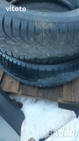 Две зимни гуми Клебер-205/65/15, снимка 4 - Гуми и джанти - 53622702