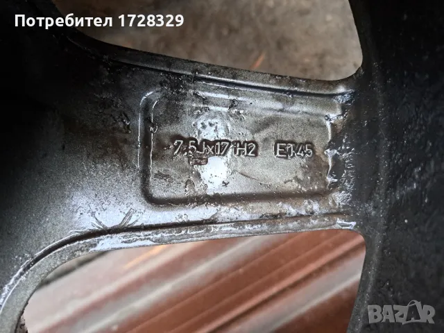 Джанти 17ки оригинални от Ауди А4 Б8 Audi A4 b8, снимка 13 - Гуми и джанти - 49253209