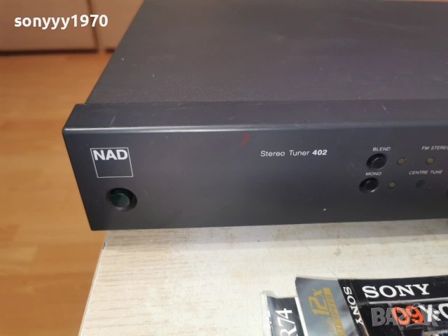 NAD 402 TUNER-ВНОС GERMANY 0703261938LCHERY1, снимка 2 - Ресийвъри, усилватели, смесителни пултове - 53749006