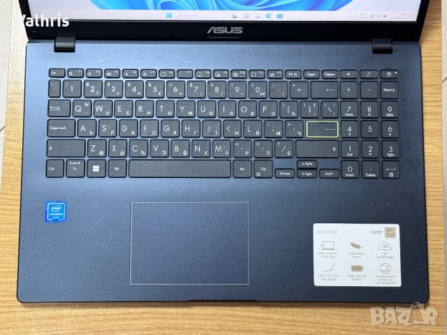 Asus E510MA 15,6” инча / 8GB RAM / 256GB SSD / Intel Celeron N4020, снимка 6 - Лаптопи за дома - 45298103