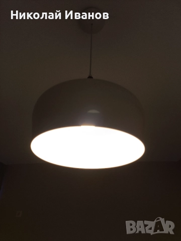 Полилей E27 крем/дъб Ф35 eglo obregon, снимка 4 - Полилеи - 52913379