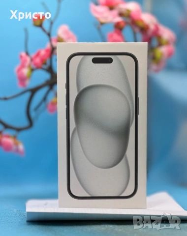 НОВ!!! Apple iPhone 15, 128GB, 5G, Black + подарък оригинален адаптер, снимка 3 - Apple iPhone - 53409568