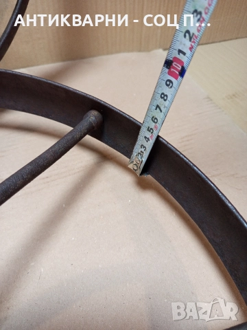 Комплект Стари Немски Метални Колела Общо Тегло 13кг. , снимка 15 - Антикварни и старинни предмети - 52930586