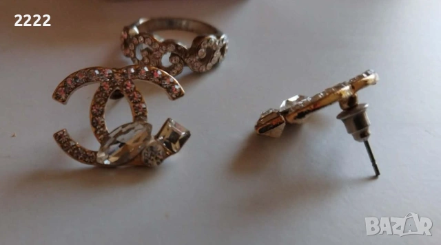 Пръстени с камъни и обеци, снимка 9 - Пръстени - 41082061