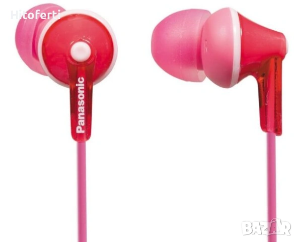 Слушалки Panasonic – Ergofit RP-HJE125E-P, розови
