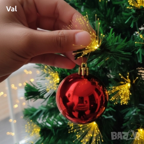 Коледна елха с вградени светлини-магията на Коледа-150 см