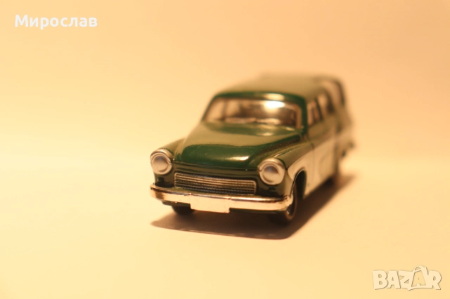 1/64 GRELL MODEL ВАРТБУРГ WARTBURG КОЛИЧКА МОДЕЛ, снимка 3 - Колекции - 52342979
