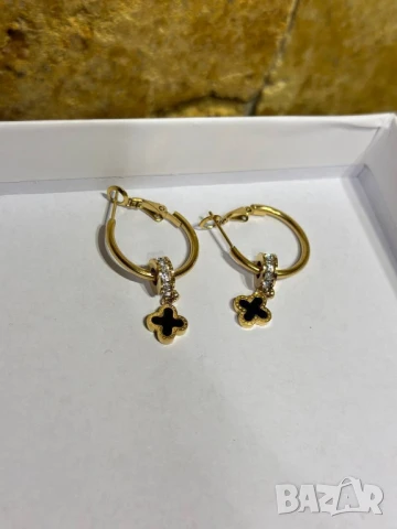 обеци louis vuitton chanel Bvlgari christian dior fendi , снимка 13 - Обеци - 50653301