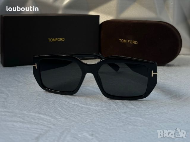 Tom Ford 2024 дамски слънчеви очила правоъгълни, снимка 9 - Слънчеви и диоптрични очила - 45439870