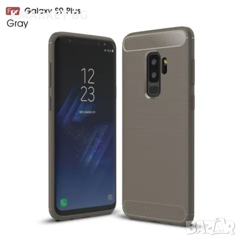 Samsung Galaxy S9 Plus G965 Удароустойчив Carbon Fiber Калъф, снимка 2 - Калъфи, кейсове - 48469543