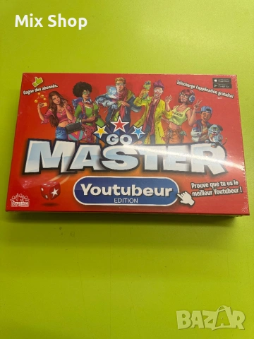 Настолна игра Y WOW, GO MASTER Youtubers Edition