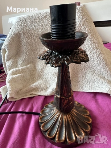 Продавам метални настолни лампи, снимка 2 - Настолни лампи - 53156674