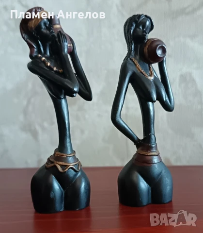 Статуетки-африкански жени, снимка 2 - Статуетки - 51160269