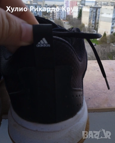 ADIDAS Performance Ligra 7 Core Black 41.5 УНИСЕКС оригинални маратонки Адидас trainers sneakers, снимка 5 - Маратонки - 54132847