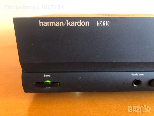 HARMAN/KARDON HK-610, снимка 2 - Ресийвъри, усилватели, смесителни пултове - 46594509