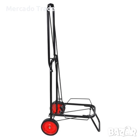 Товарна количка Mercado Trade, До 45кг., Метал, Черна, снимка 2 - Аксесоари и консумативи - 51913949