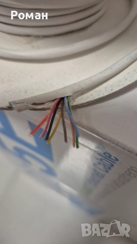 Кабел за СОТ - 8 жилен, снимка 2 - Друга електроника - 53156393