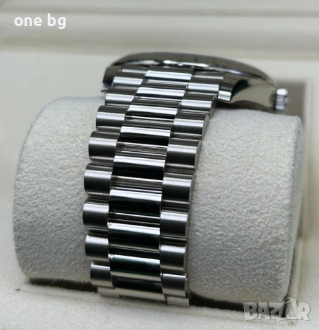 Rolex Day Date President White Gold Black , снимка 9 - Мъжки - 53789379