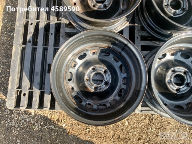 4бр.Оригинални железни джанти 14цола 5x100 за Vw,Skoda,Seat, снимка 9 - Гуми и джанти - 51803987