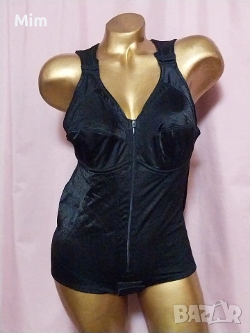 Моделиращо,сатенено,черно боди- ортеза за гръб , снимка 5 - Корсети, бюстиета, топове - 53568406