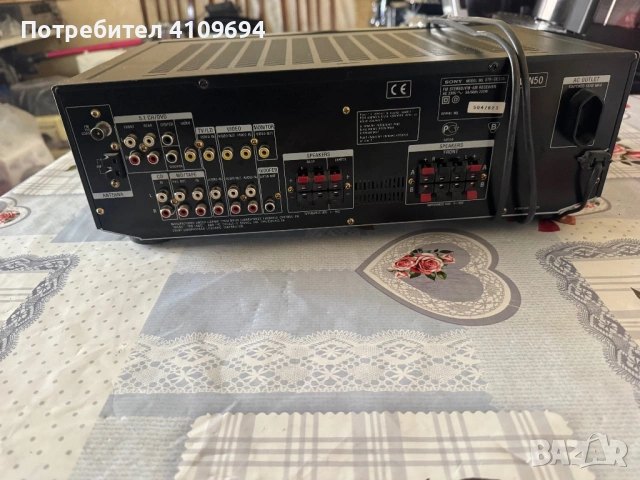 Усилвател SONY STR-DE335, снимка 3 - Ресийвъри, усилватели, смесителни пултове - 53930346