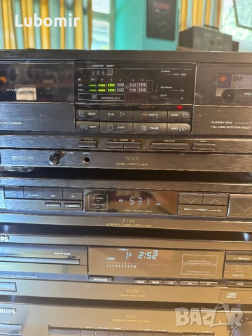 PHILIPS Сет, снимка 2 - Ресийвъри, усилватели, смесителни пултове - 51665577