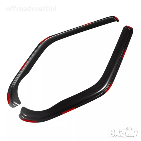 Комплект от 2 броя ветробрани за VW TRANSPORTER T4 1990 до 2003, снимка 3 - Аксесоари и консумативи - 50557238