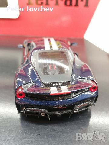 Ferrari 488 pista 1/24, снимка 4 - Колекции - 45465256