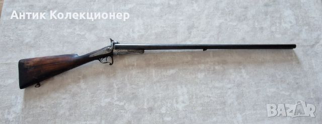 Стара пушка, Двуцевна капсулна пушка, идея за подарък, Оръжие от Франция 19 век