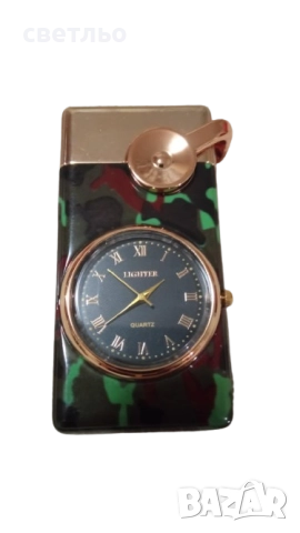 ветроупорни запалка+кварцов часовник, снимка 14 - Запалки - 52345667