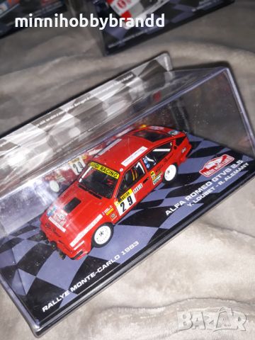 Alfa Romeo GTV6 2.5  Audi Quattro  Volkswagen Golf GTI 16V 1.43 Eaglemoss Rally Monte-Carlo , снимка 12 - Колекции - 46522945