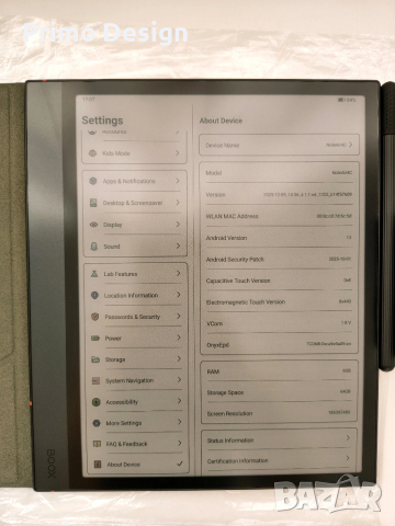 Boox Note Air 4C в гаранция, снимка 4 - Електронни четци - 53770551