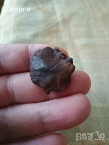 Натурален железен метеорит,Kamil crater-22, снимка 8 - Антикварни и старинни предмети - 54078582