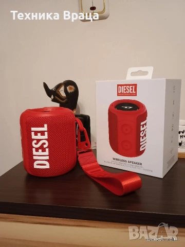 Bluetooth колонка DIESEL. 10 бр. Чисто нови с фолиото на кутиите. Неразопаковани! 