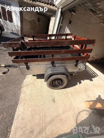 Туристическо ремарке с регистрация Напълно реставрирано, снимка 3 - Ремаркета - 53755189