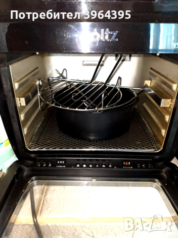 Фритюрник еър фрайър Voltz 12L, снимка 4 - Фритюрници - 53908319