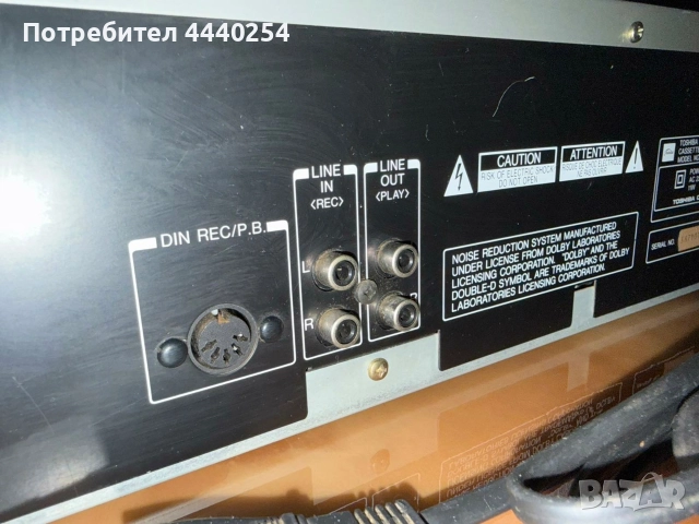 Дек Toshiba , снимка 4 - Декове - 52669076