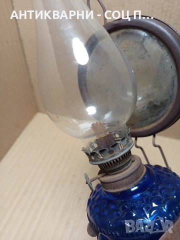 Соц Стара Спиртна Лампа Фенер. , снимка 5 - Антикварни и старинни предмети - 52906913